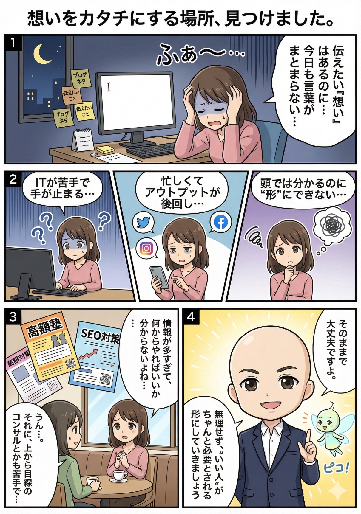 孤高のプロデュース 漫画エピソード1